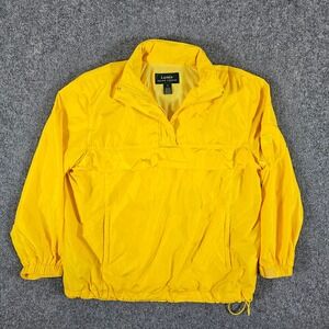 Vintage 90s Hong Kong Lauren Ralph Lauren Yellow Pullover Anorak‎ Women's Size S